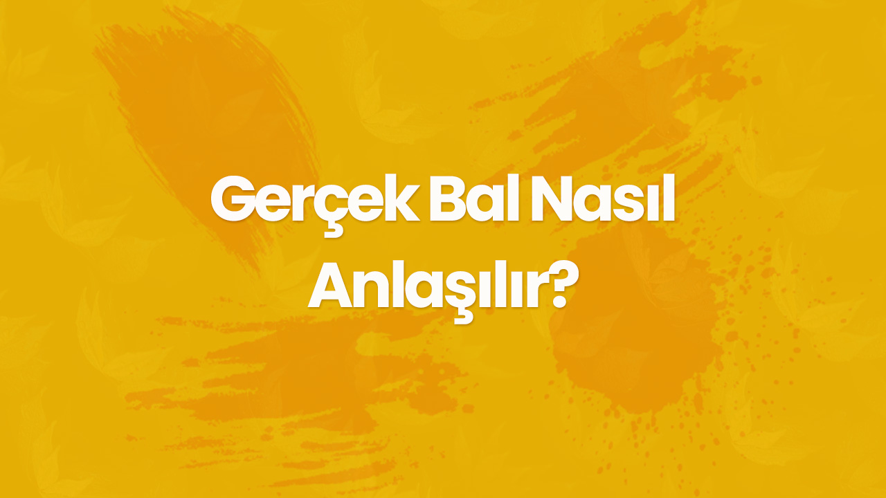 gercek bal nasil anlasilir