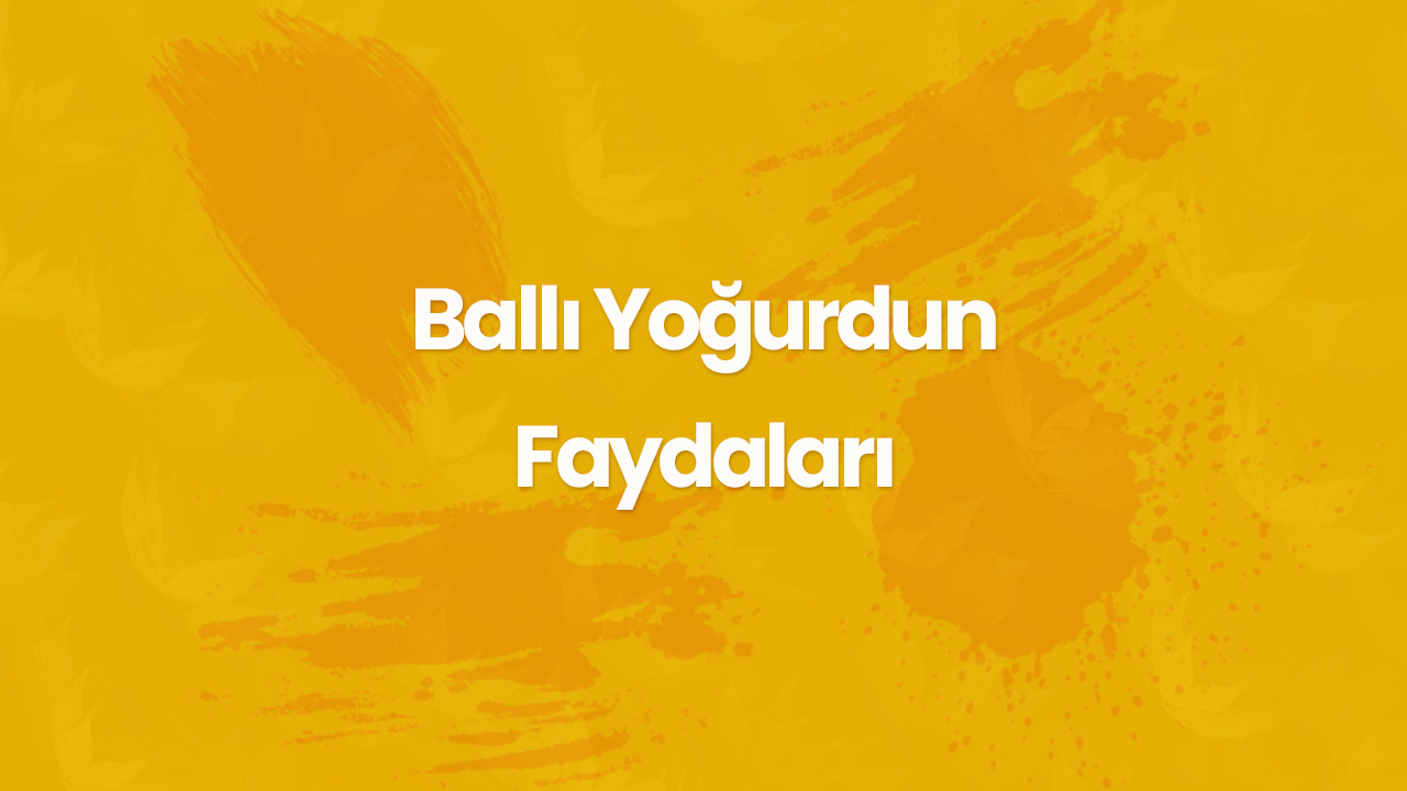 balli yogurdun faydalari