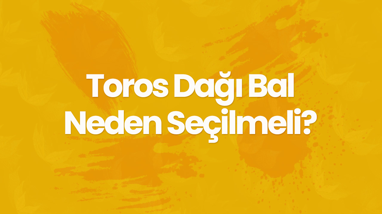 toros dagi bal neden secilmeli