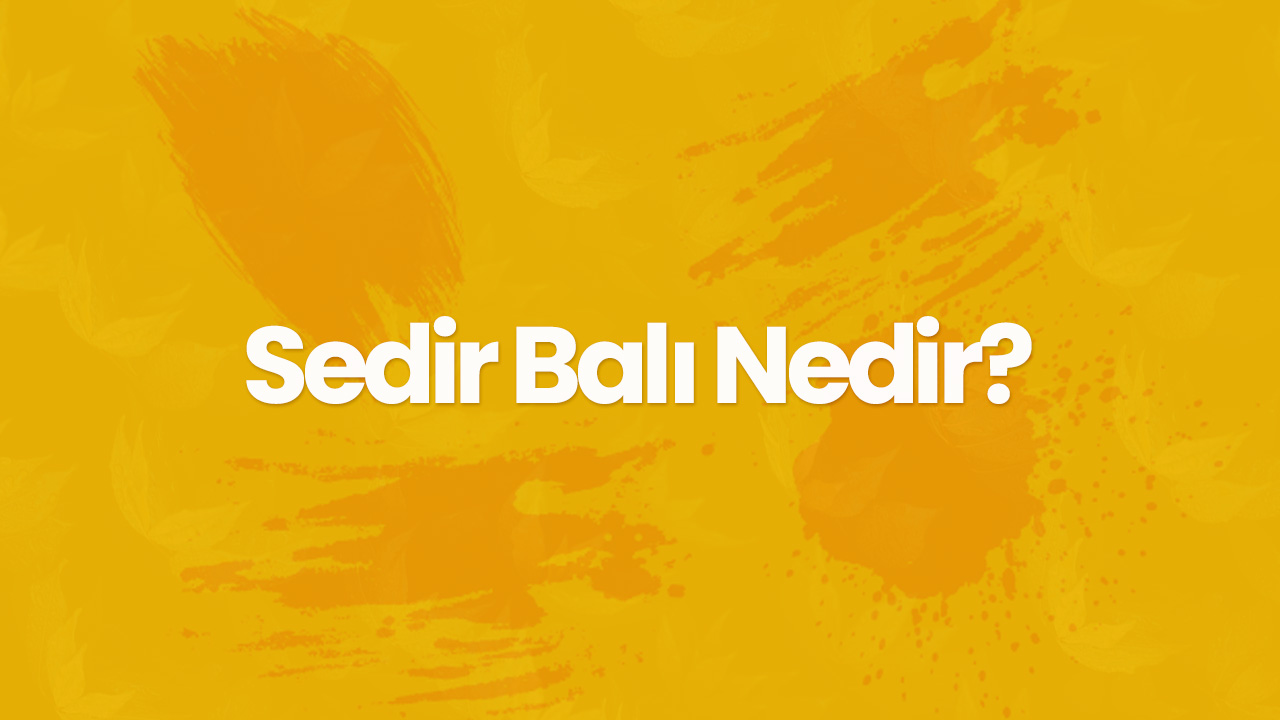 sedir bali nedir